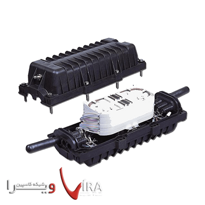 مفصل فیبر نوری نتورک خاکی 24Core NWC SS