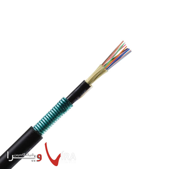 کابل فیبر نوری سینگل 24 کور نگزانس fiber optic singel nexance
