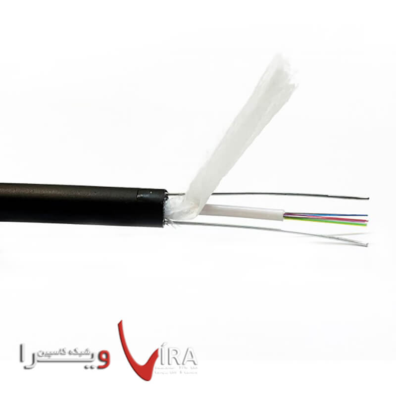 کابل فیبر نوری لویتون 12 کر سینگل مود - قیمت کابل فیبر نوری لویتون - ویرا شبکه کاسپین