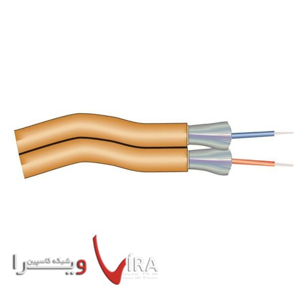 کابل فیبر نوری لویتون 8 کر سینگل مود - قیمت کابل فیبر نوری لویتون - ویرا شبکه کاسپین