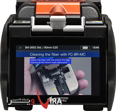 72cp-02 دستگاه فیوژن سومیتومو 72C-Plus - فیوژن قیبرنوری - ویرا شبکه کاسپین